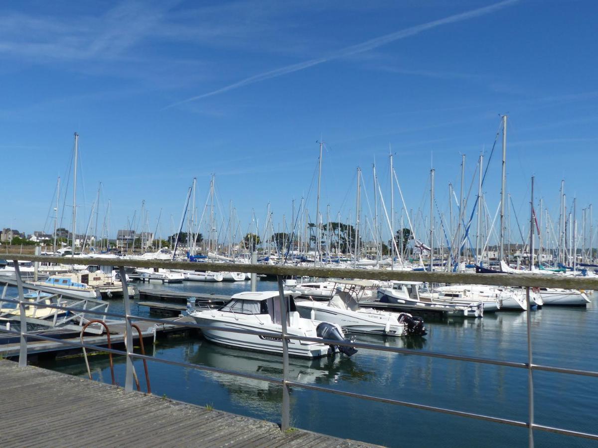 Studio Expose Plein Sud Vu Sur Le Port De Plaisance Perros-Guirec Exterior photo